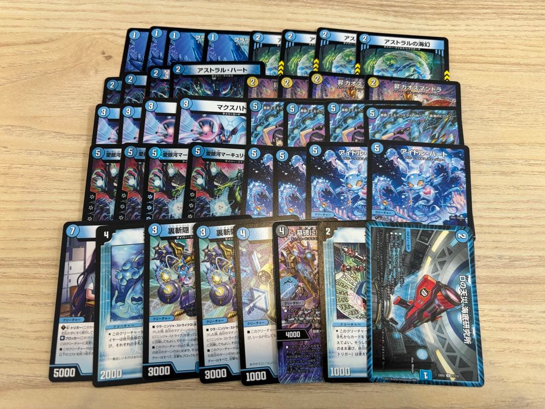 青単サイバー　デッキ　調整パーツ付き