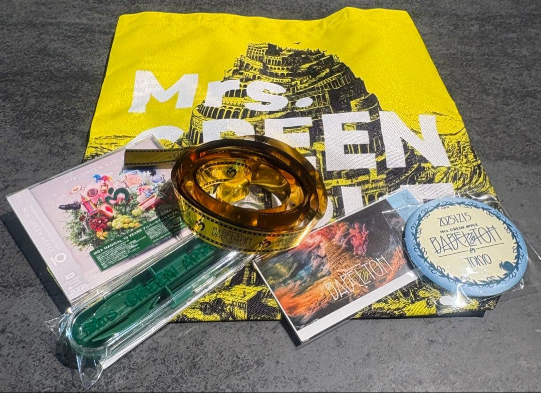 Mrs. GREEN APPLE バベルの塔　Ringo J’amシート特典