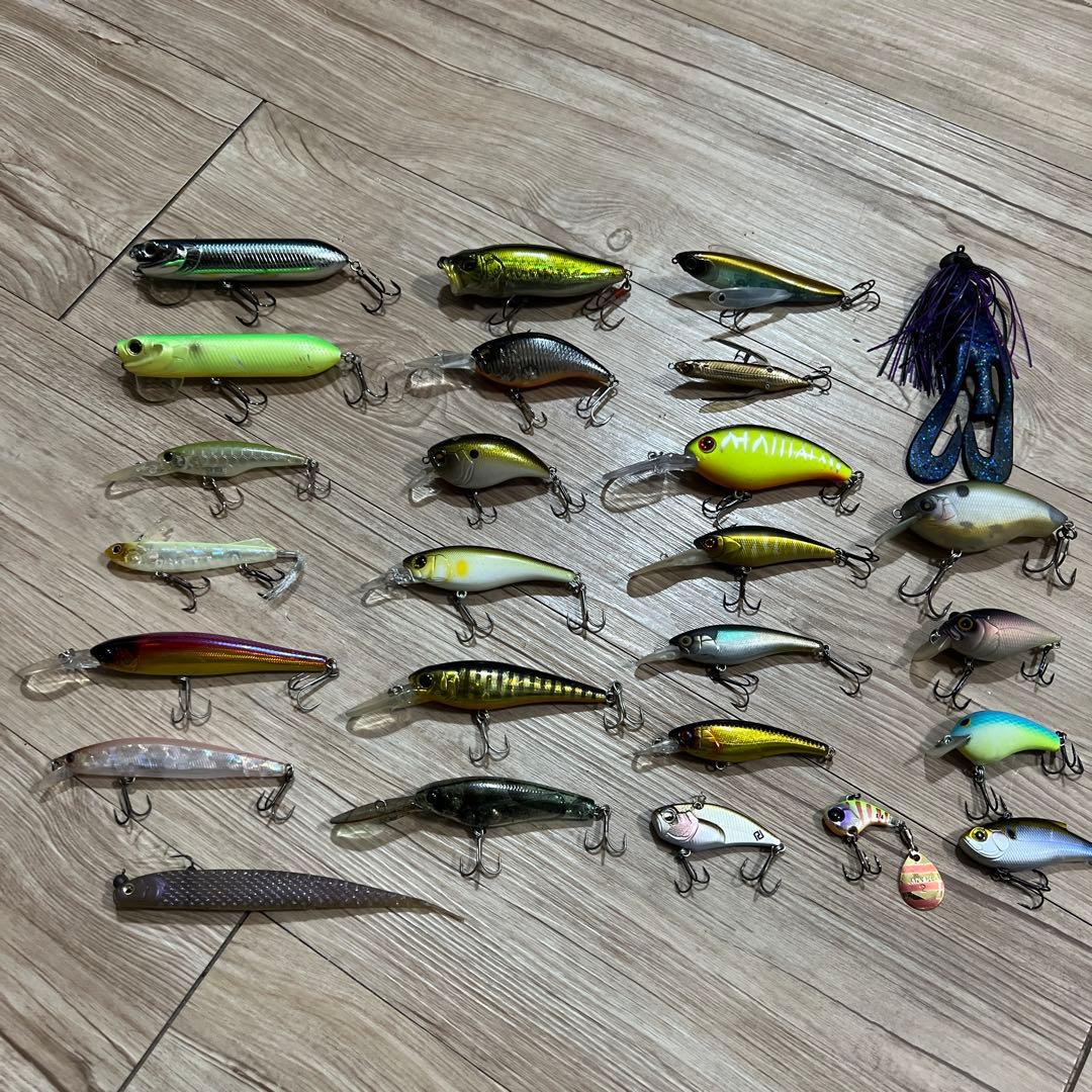 バス釣り引退 ルアーセット26個
