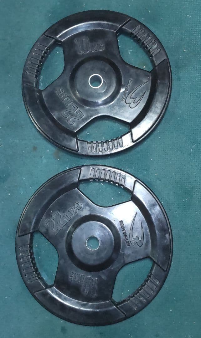 BODYMAKER 10kgプレート2枚 28mm 用