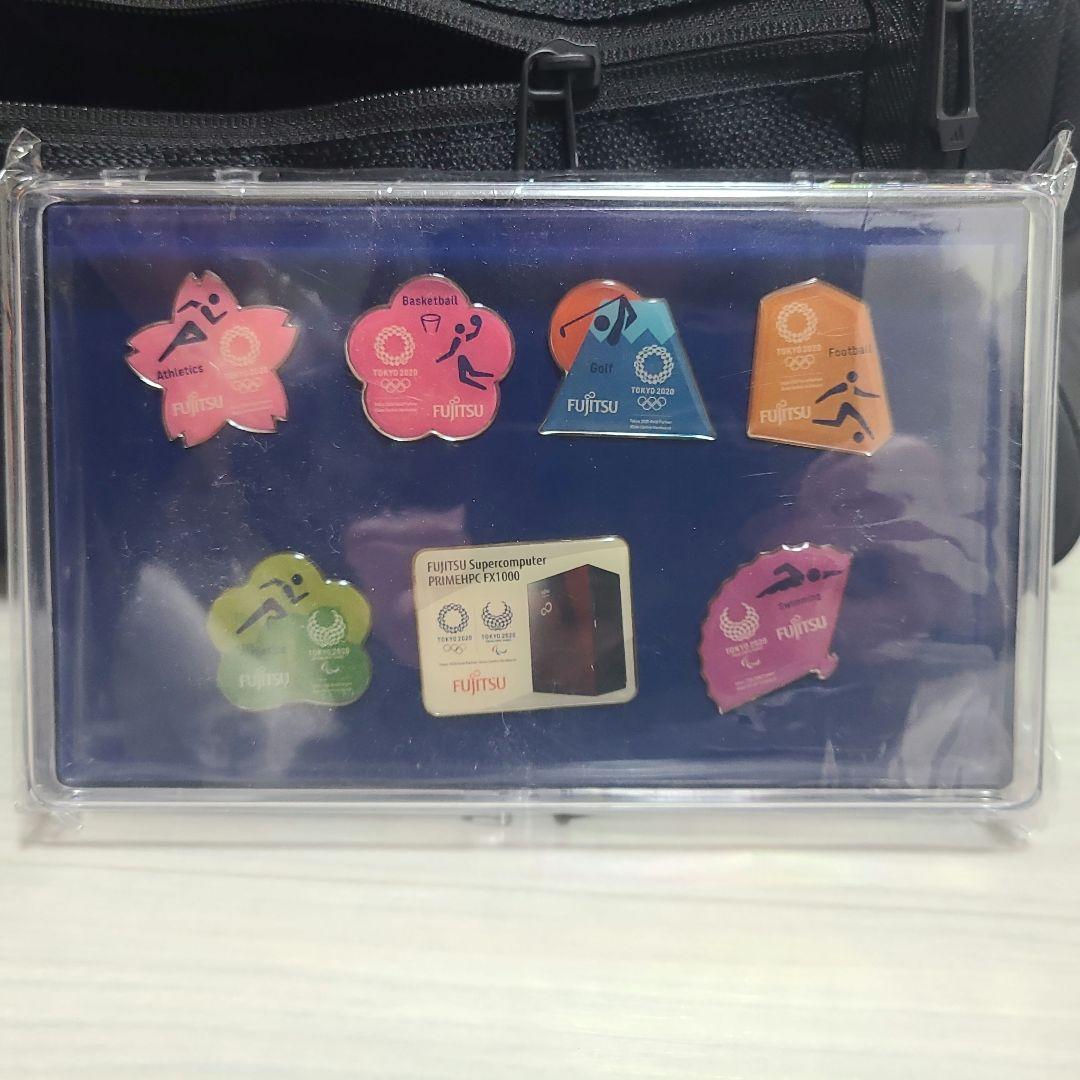 【非売品】FUJITSU 東京2020オリンピック記念ピンバッジ