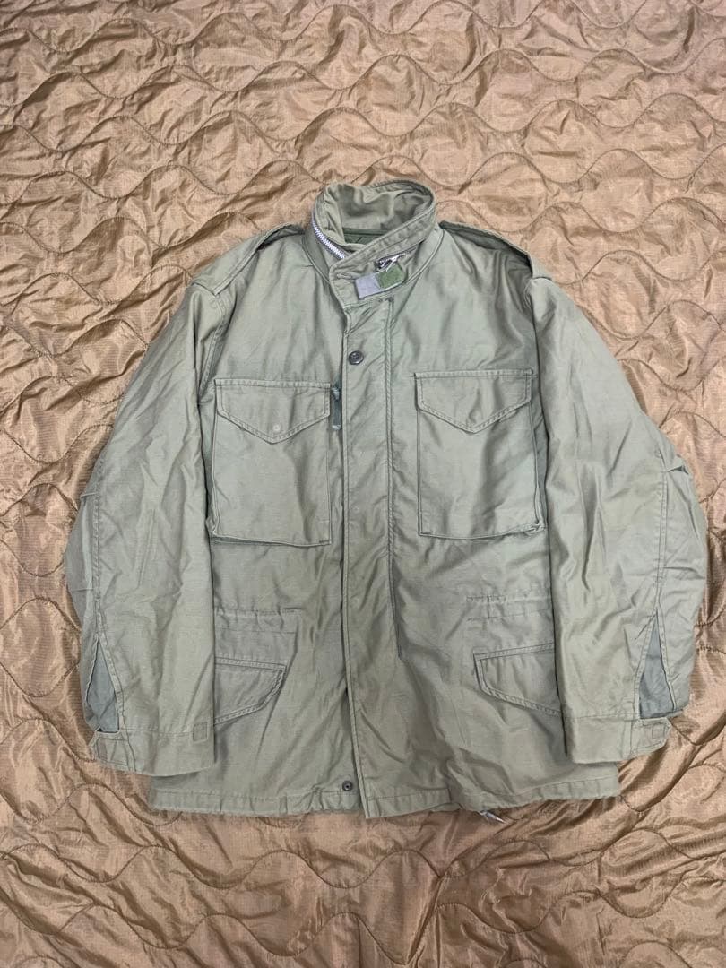 米軍実物　M-65 2nd アルミジップ ライナー　M65 アメリカ軍