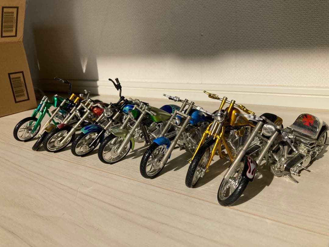 ウエストコーストチョッパーズ　マッスルマシーン　カスタム　バイク　８台セット