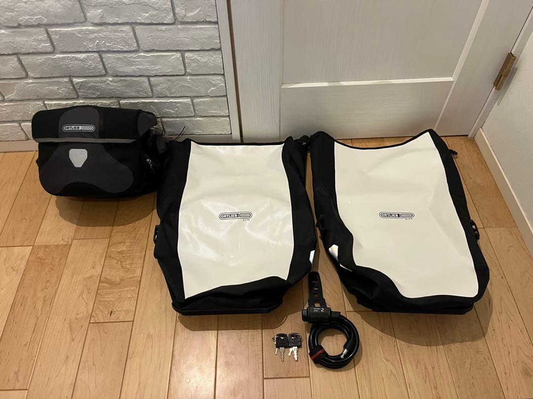 ORTLIEB 防水パニアケース フロントバッグ　セット