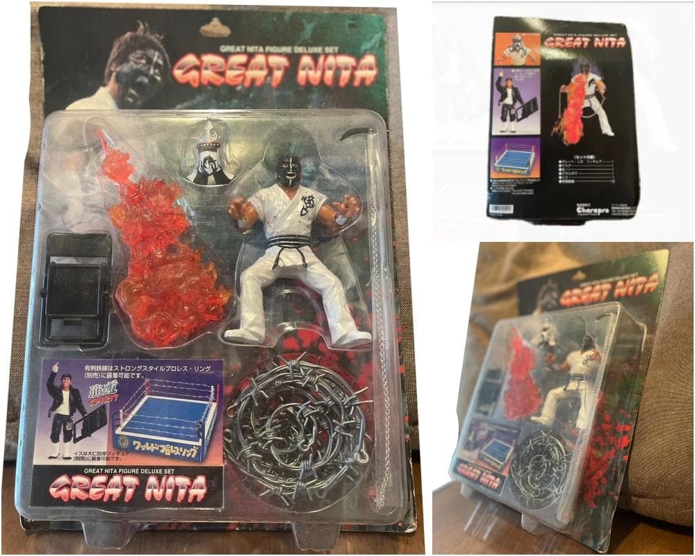 希少☆絶版品　グレートニタ キャラプロフィギュア 大仁田厚 プロレス 格闘技