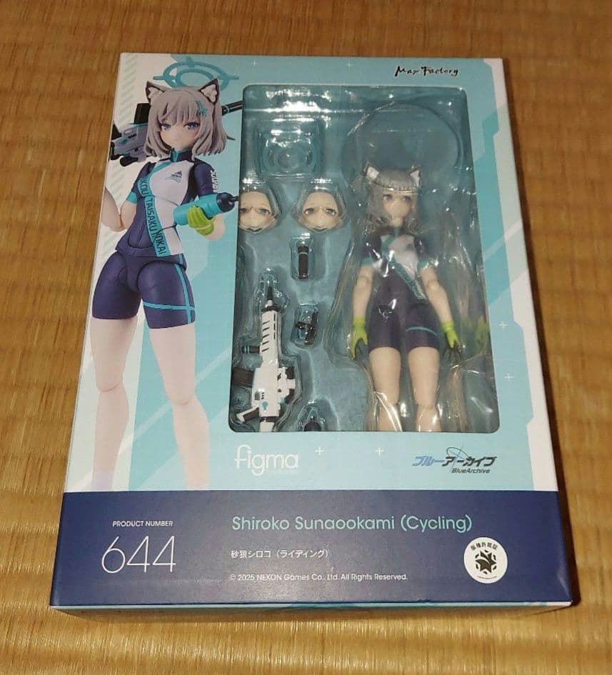 未開封　ブルーアーカイブ　figma 砂狼シロコ　(ライディング)　フィギュア