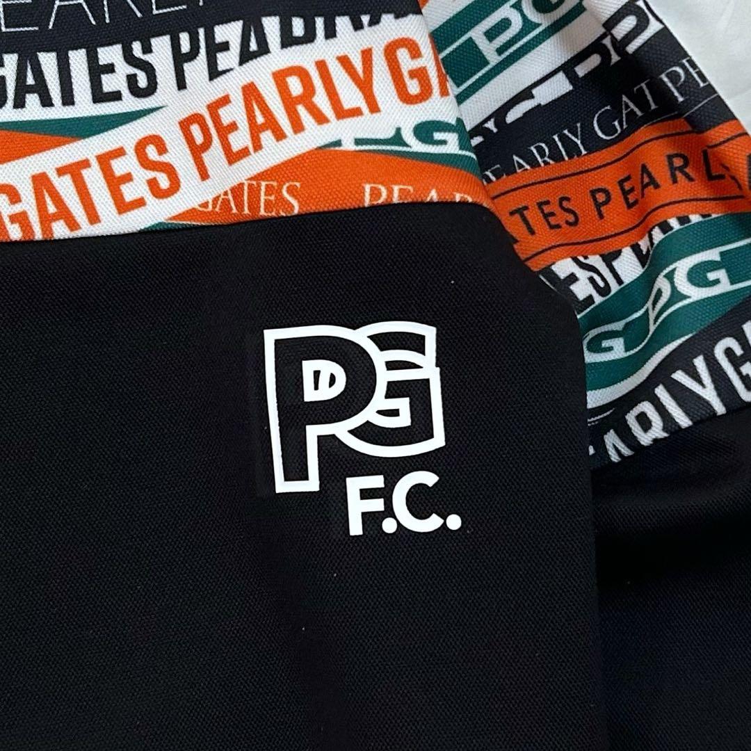 美品 PEARLY GATES カノコダンボールクルーネックトップス　サイズM