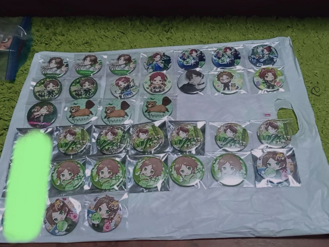 うらたぬき 缶バッジ 浦島坂田船 グッズ