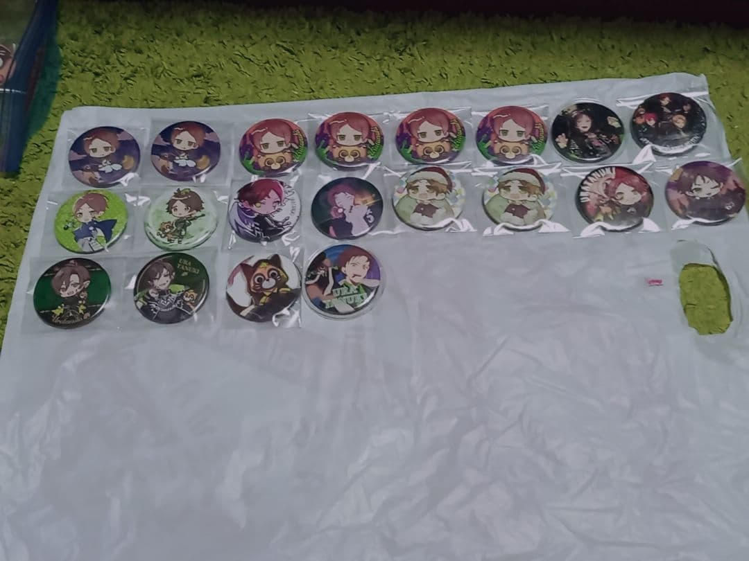 うらたぬき 缶バッジ 浦島坂田船 グッズ