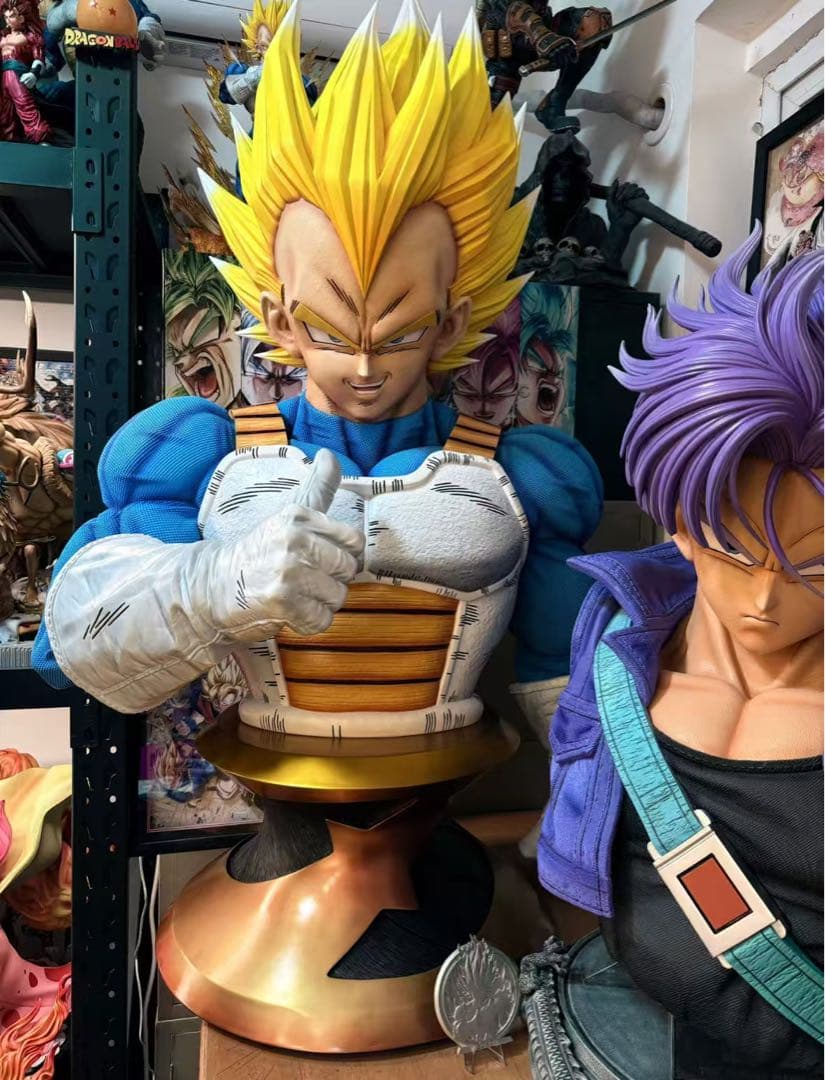 ドラゴンボール ベジータ ガレキ ガレージキット スタチュー X⑨②