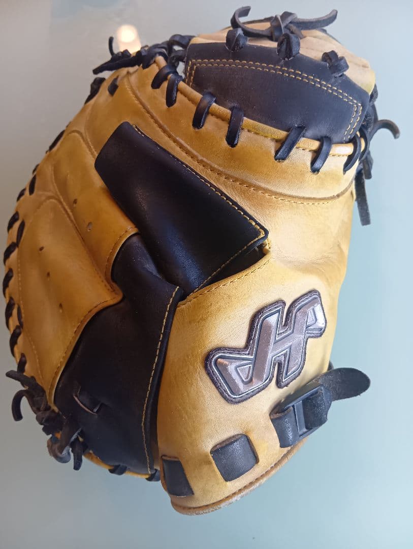 プロフェッショナルモデル 軟式グローブ イエロー/ブラック　一般