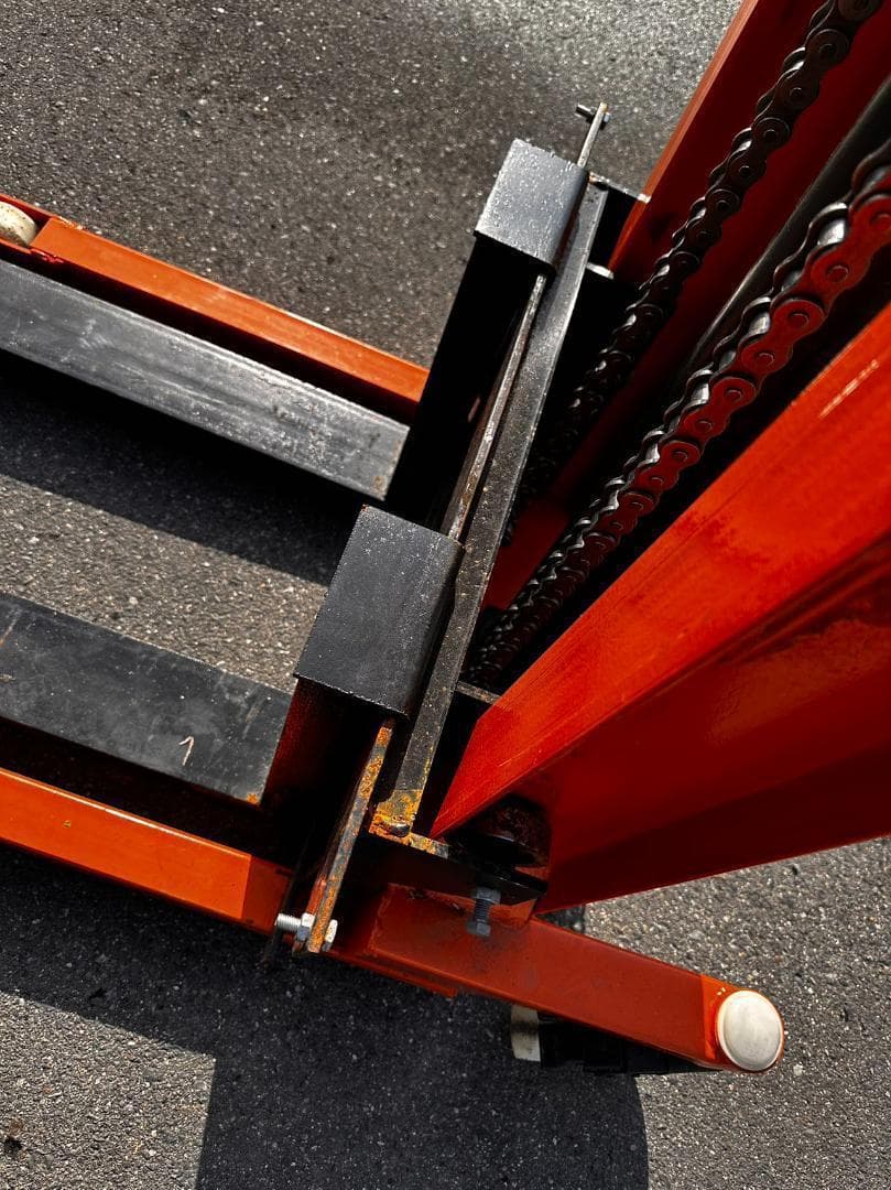 超お得‼ 中古ハンドフォークリフト 昇降 最高位1650mm　爪長さ825mm