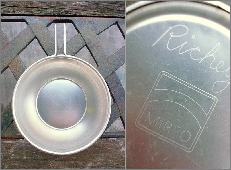 MIRRO☆OLD シェラカップ ミロ 80年代 ステンレスカップ ビンテージ