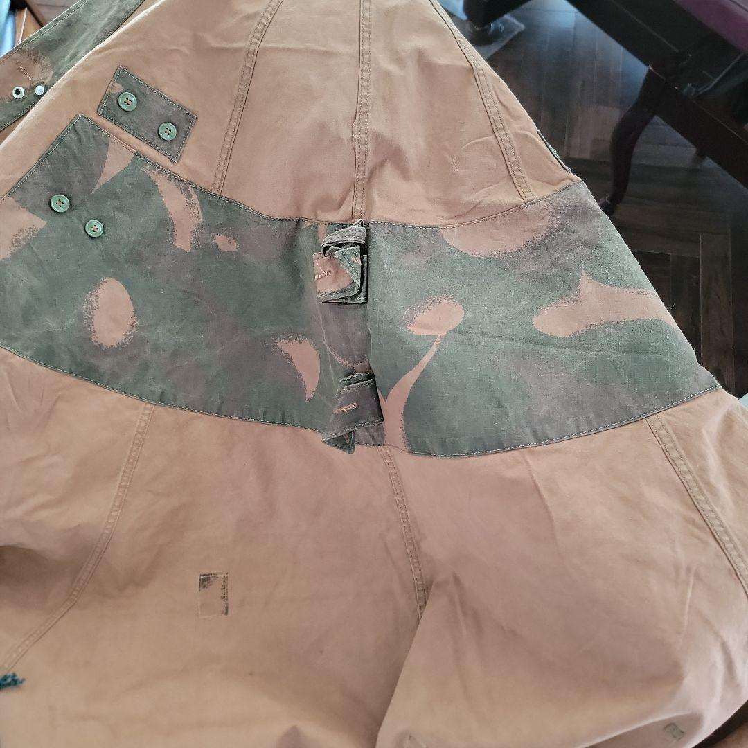 ハンガリー軍幕　ハリケーンカモ　二枚セット　純正ポール、ペグ付き