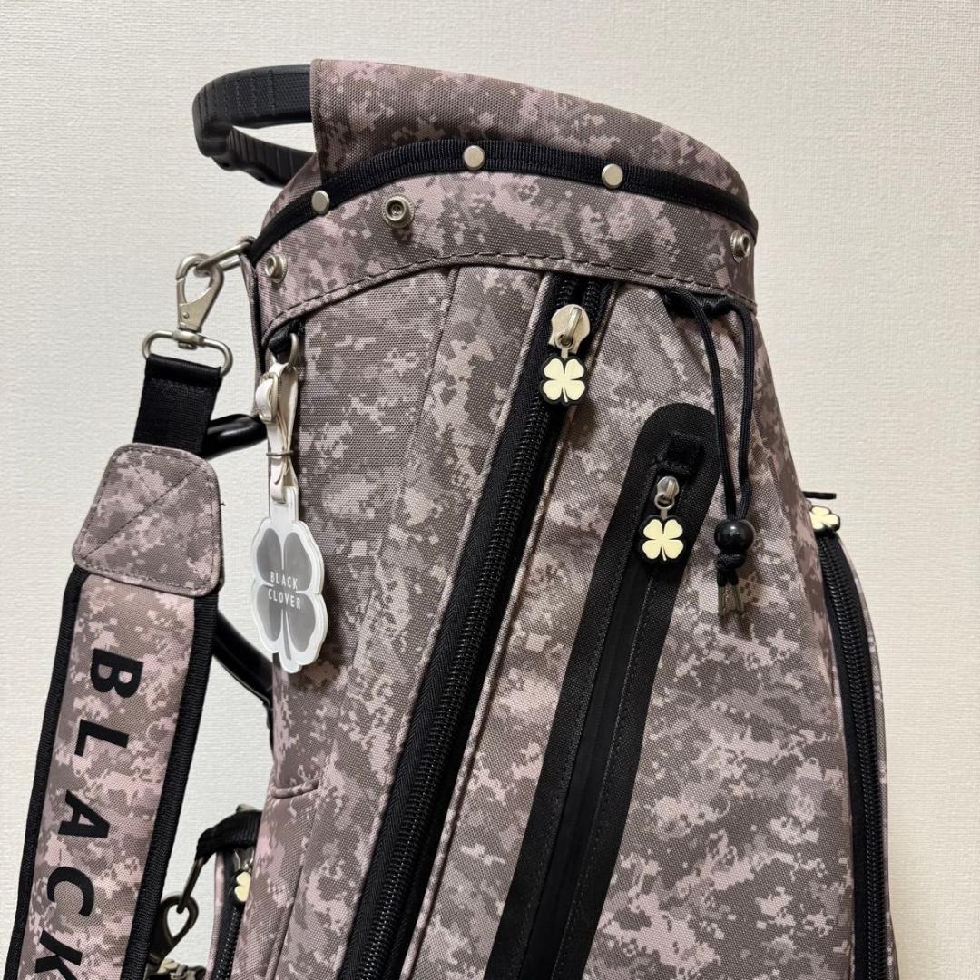 BLACK CLOVER ブラッククローバー キャディバッグ 9型 迷彩