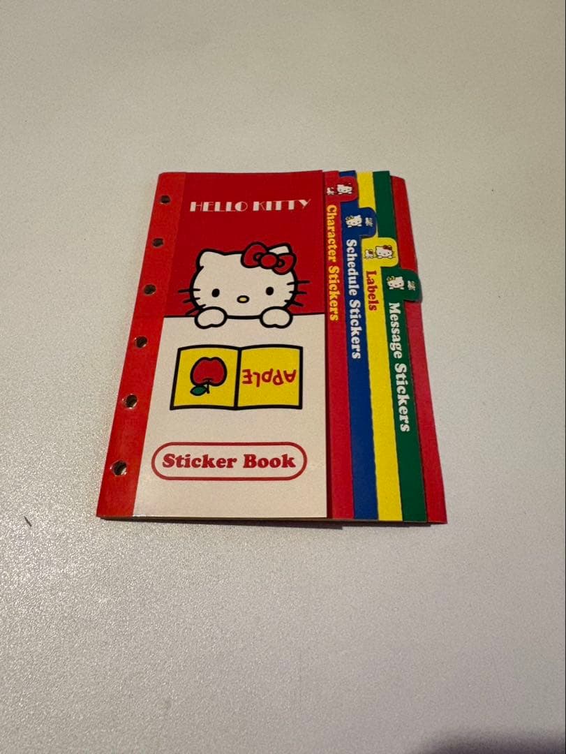 サンリオ　ハローキティ　シール手帳　シール帳　ステッカーブック　平成　当時品