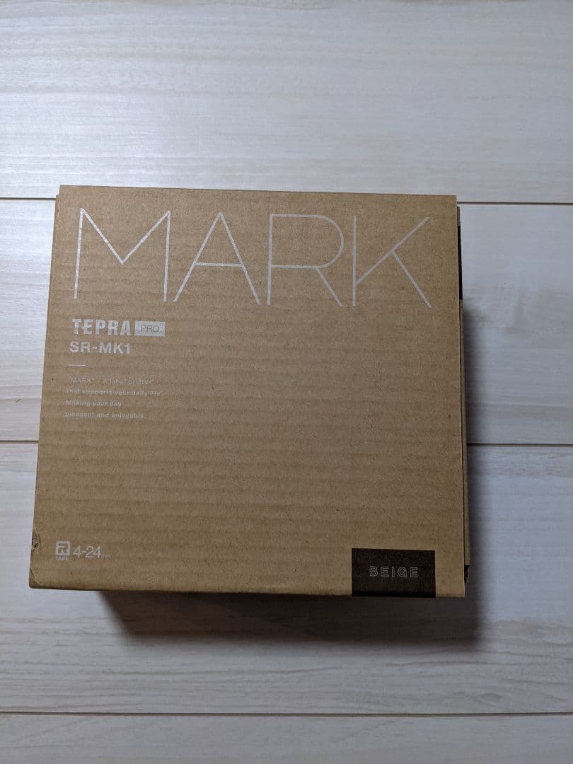 新品★SR-MK1 　ラベルプリンター テープ付き　キングジム　MARK テプラ