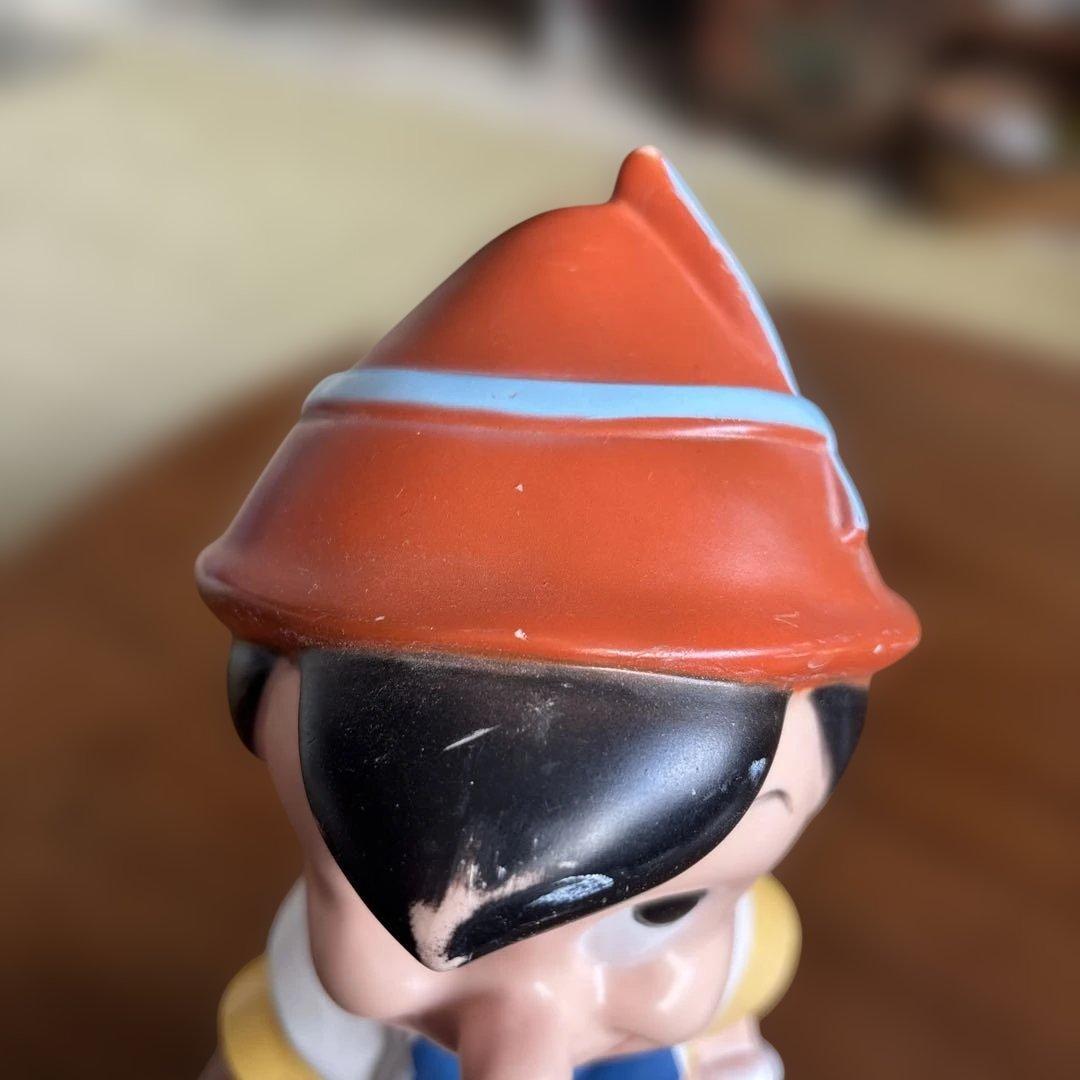 ヴィンテージ　ソフビ　ピノキオ