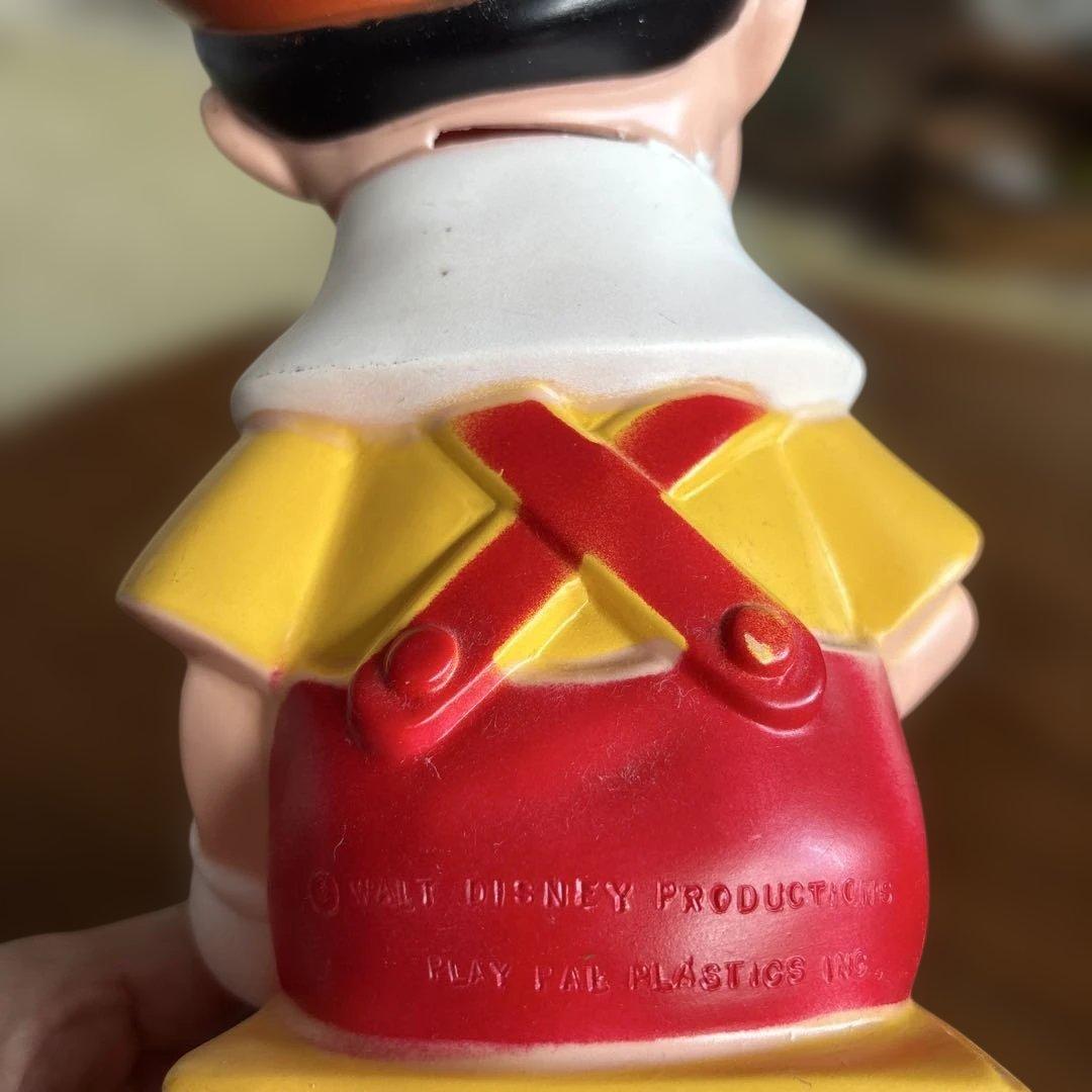 ヴィンテージ　ソフビ　ピノキオ