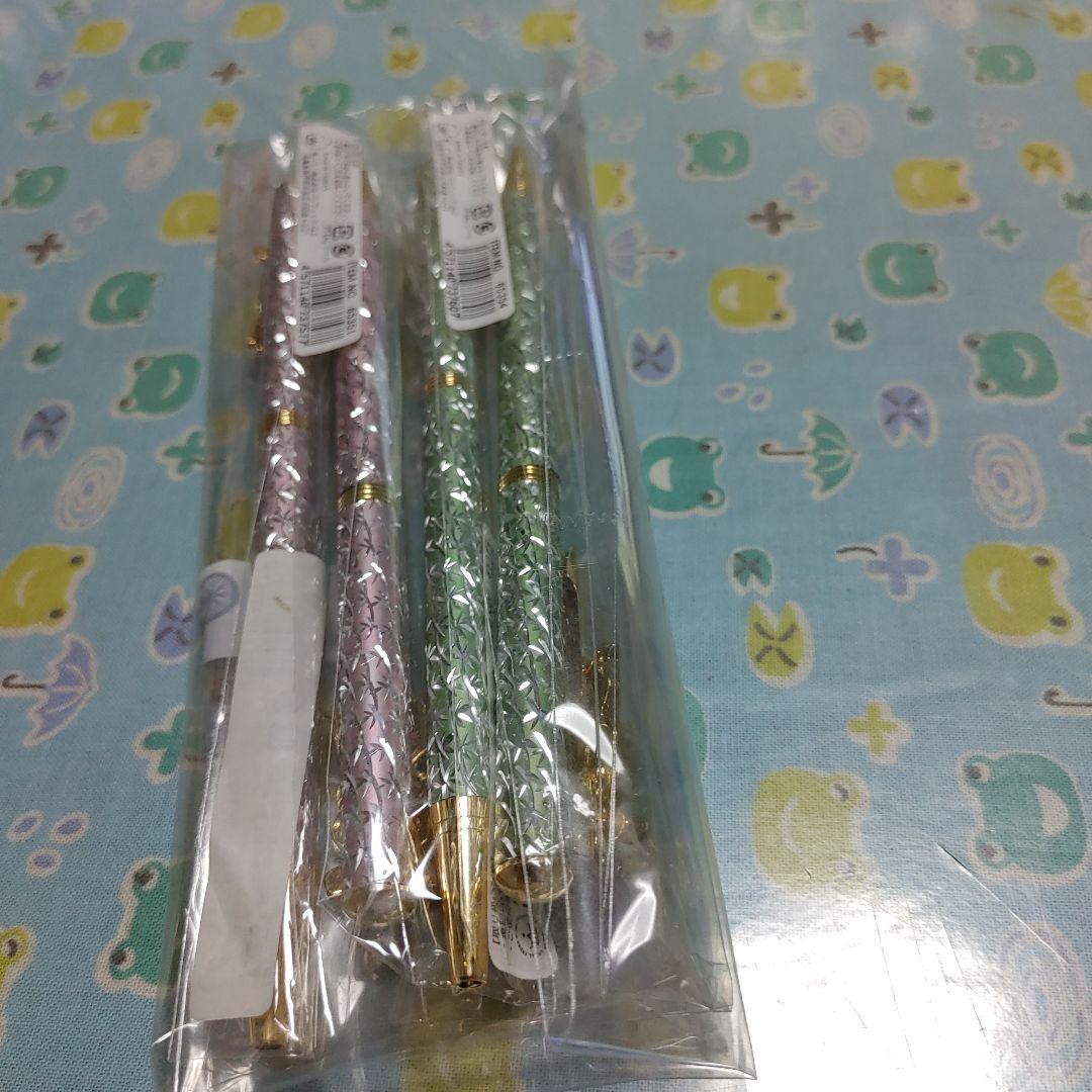 カエルデザイン ボールペン 4本セット