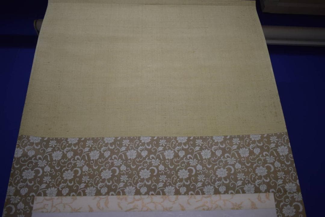 真作/柳石/俳画/山水雲海画賛/横物/桐共箱付/布袋屋掛軸HJ-59