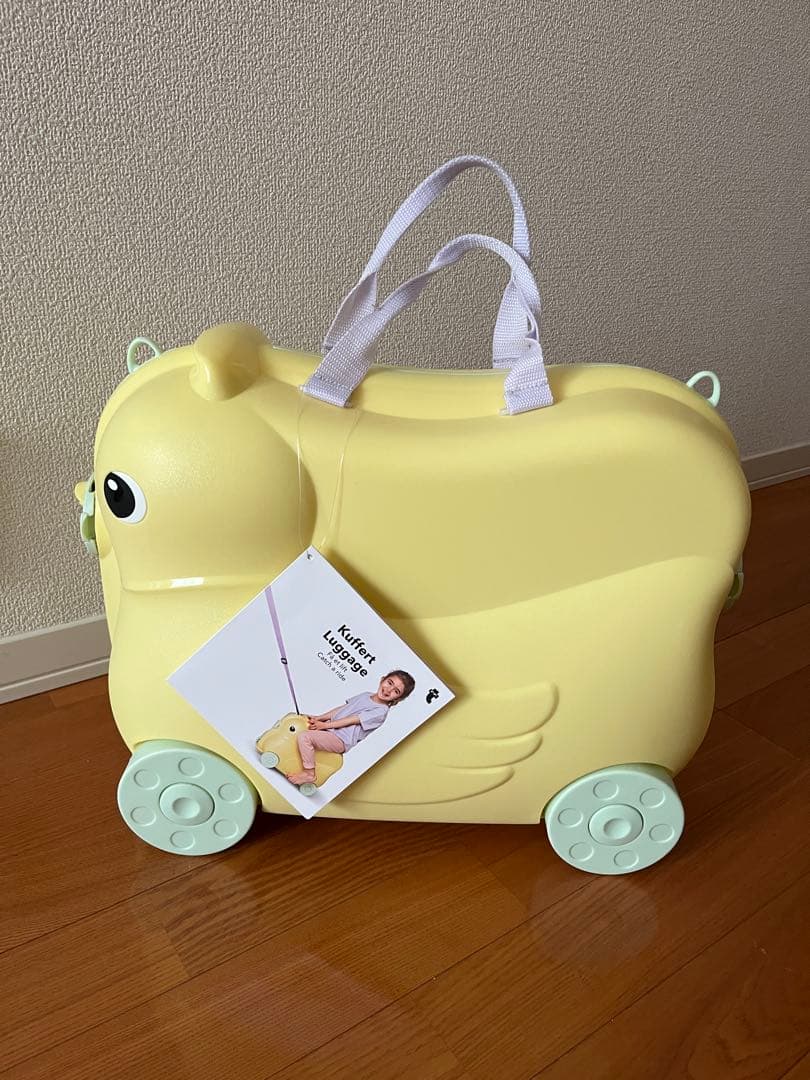 ライドオンスーツケース Kuffert Luggage アヒル キャリーケース