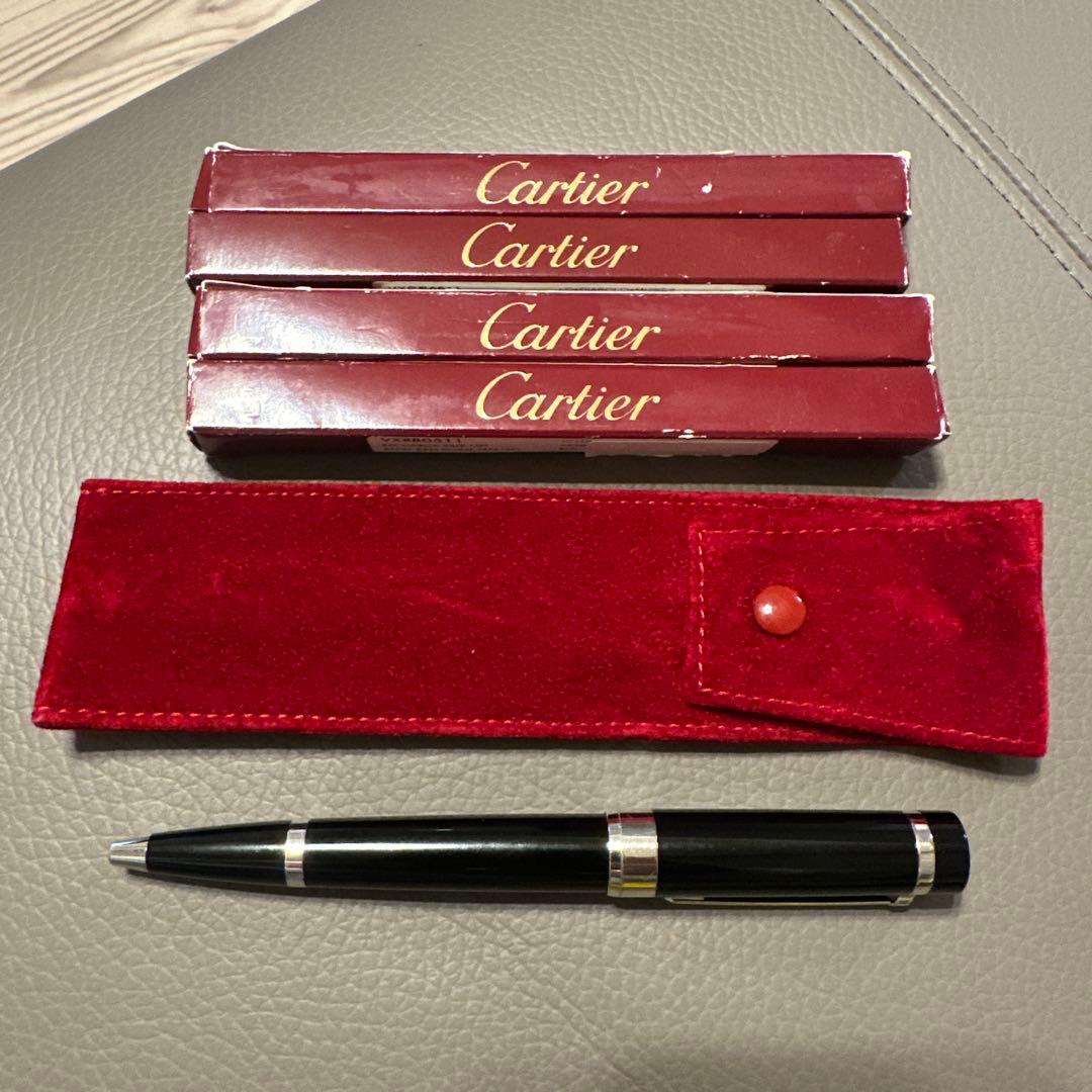 カルティエ Cartier パシャ ドゥ ボールペン　替え芯4つ付き　箱なし