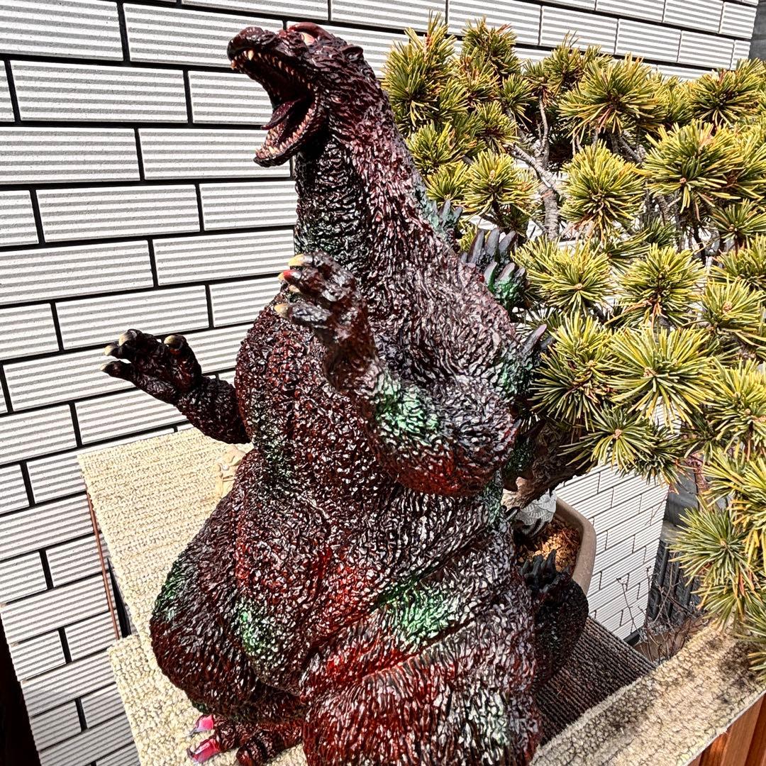 後藤彩色所 カスタム 東宝30ｃｍシリーズ 1995 ラストシーン ゴジラ 緑