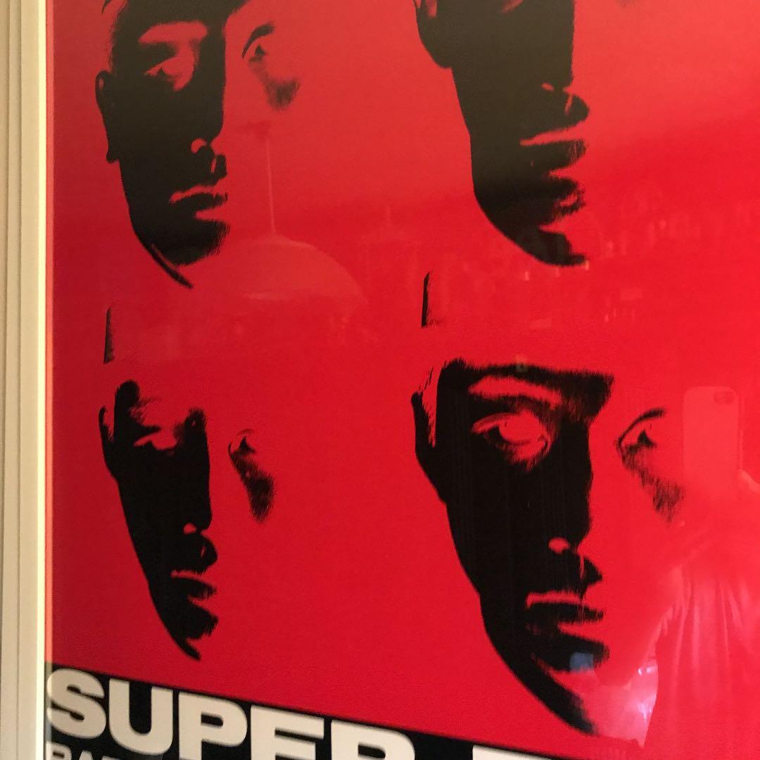 SUPER BAD デビューポスター B2 【希少品・当時物】