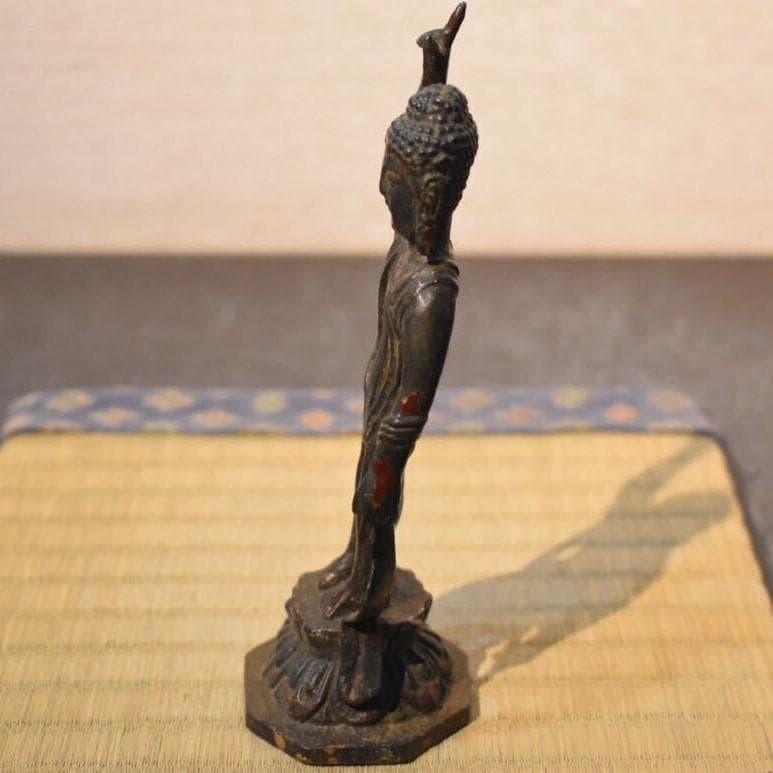 【新羅仏】◆『金銅誕生仏』 仏像◆検）天平仏 飛鳥仏 高麗仏 百済仏 空海 親鸞