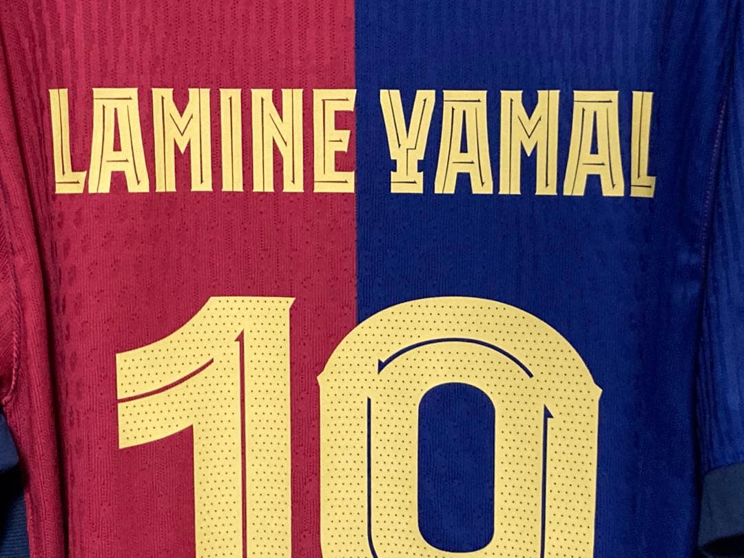 【正規品】ラミン・ヤマル　バルセロナ　24/25 ホームオーセンティック