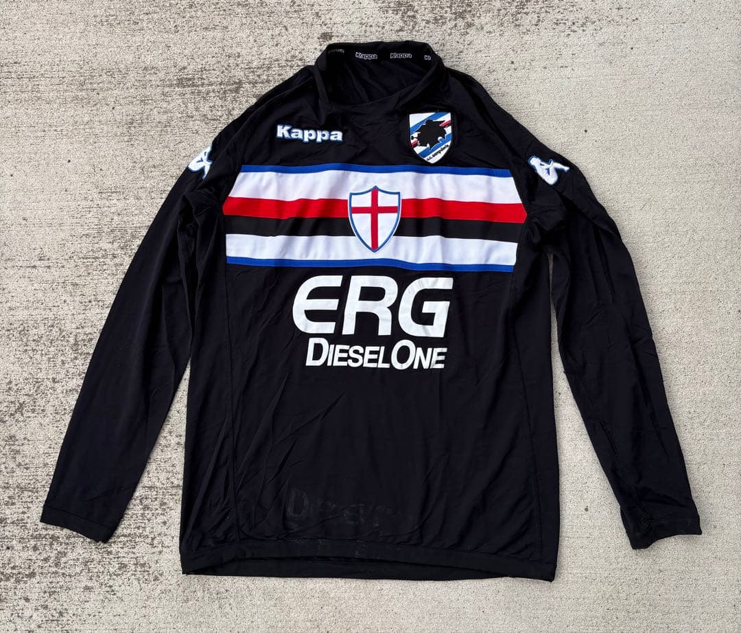 サンプドリア 2004/2005 kappa 長袖ゲームシャツ