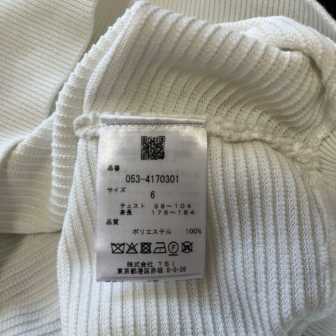 24年　現行　パーリーゲイツ　XL相当　光栓クルーネックニットプルオーバー