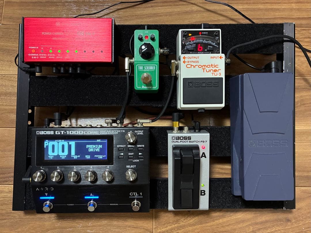 ［夏］BOSS GT-1000CORE主軸 エフェクターボードセット