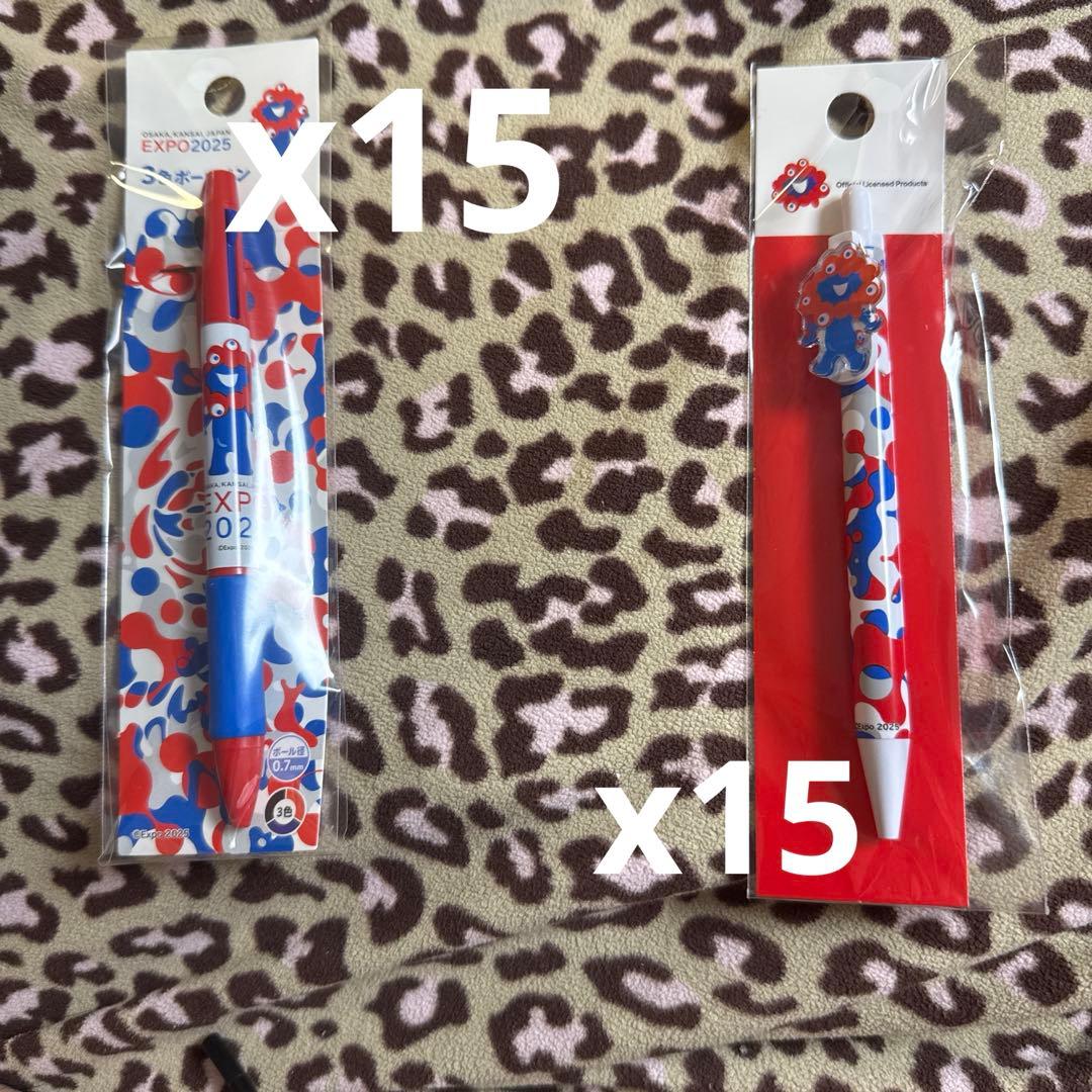 大阪関西万博 ミャクミャクボールペン30本セット