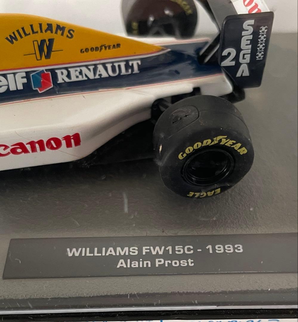価格改定WILLIAMS FW15C 1993 Alain Prost 1／43