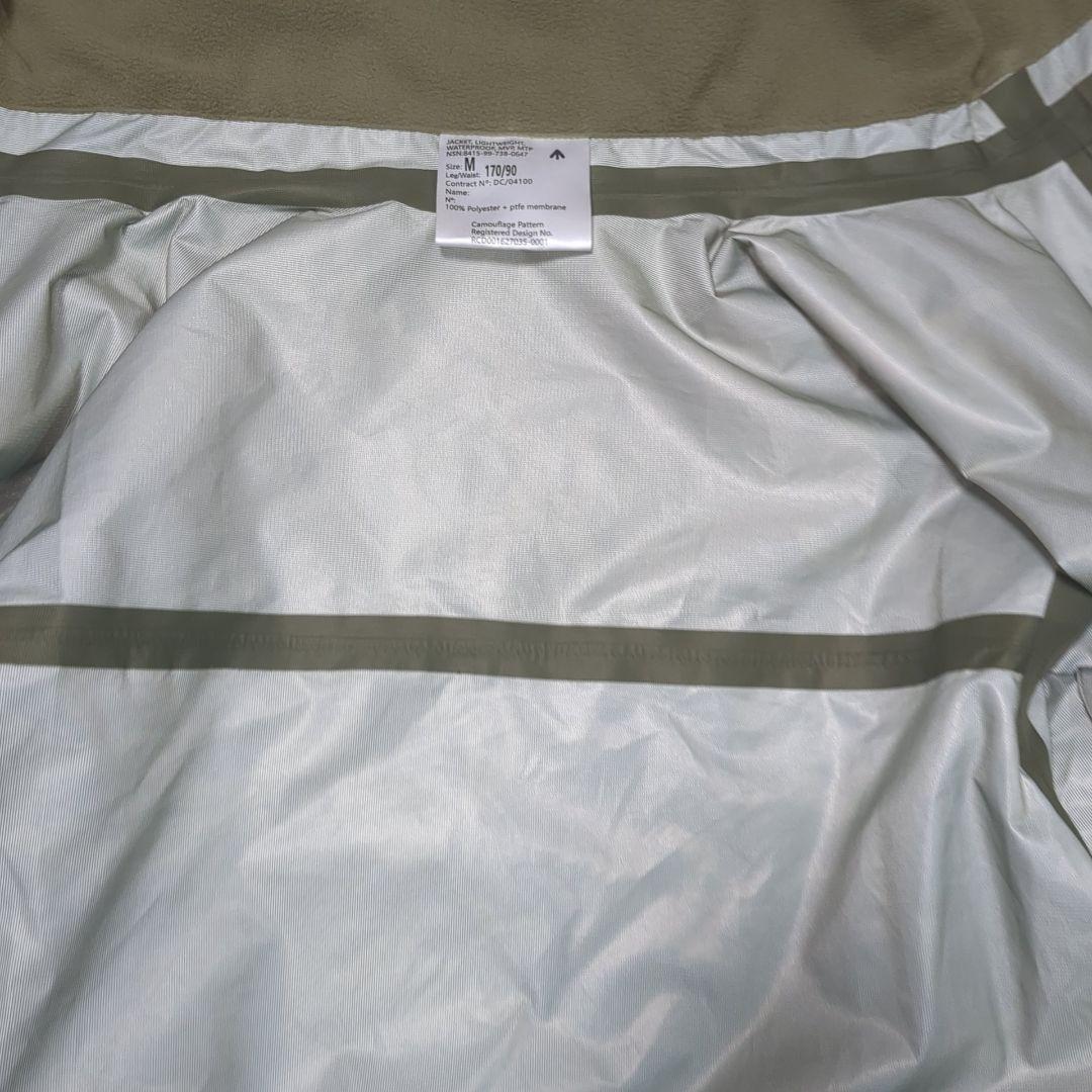 イギリス軍GORTEX防水ジャケット【実物新品】階級章付き