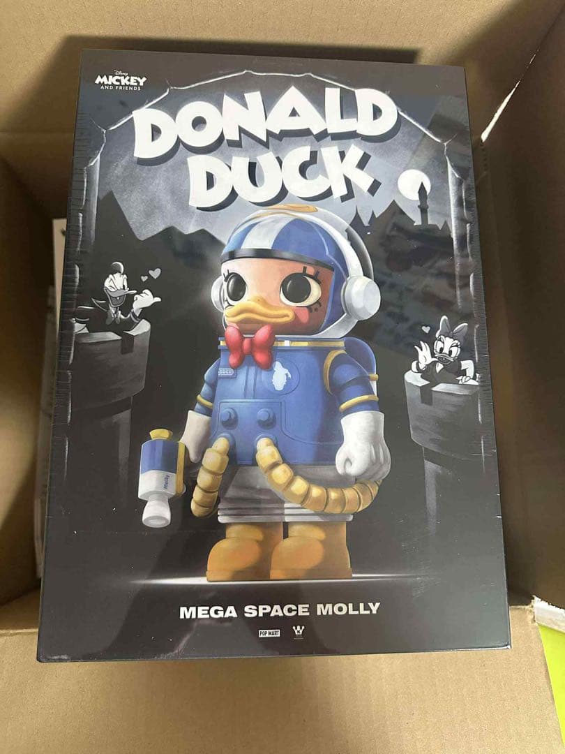 新品未開封 MEGA SPACE MOLLY 400% Donald Duck