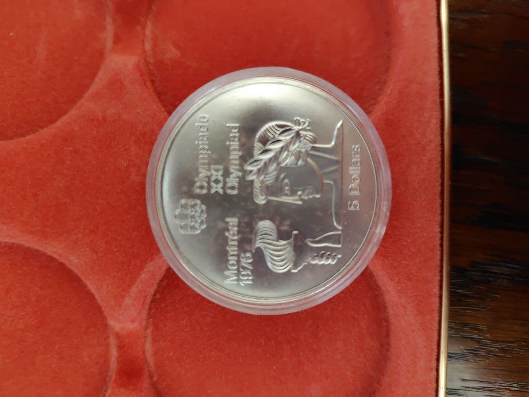 1976年モントリオールオリンピック 記念硬貨4枚セット