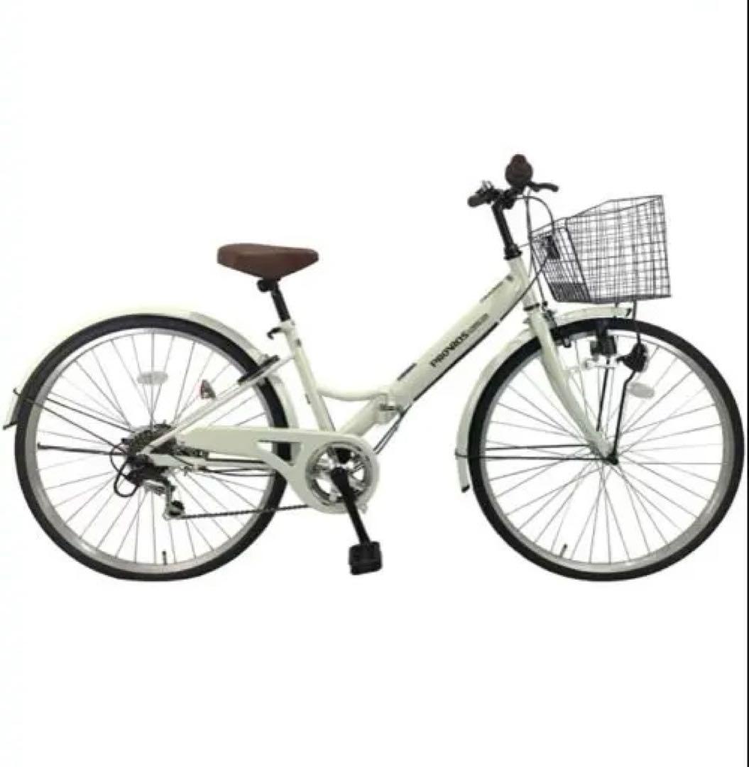 provros 折り畳み自転車 シティサイクル 26インチ 6段ギア