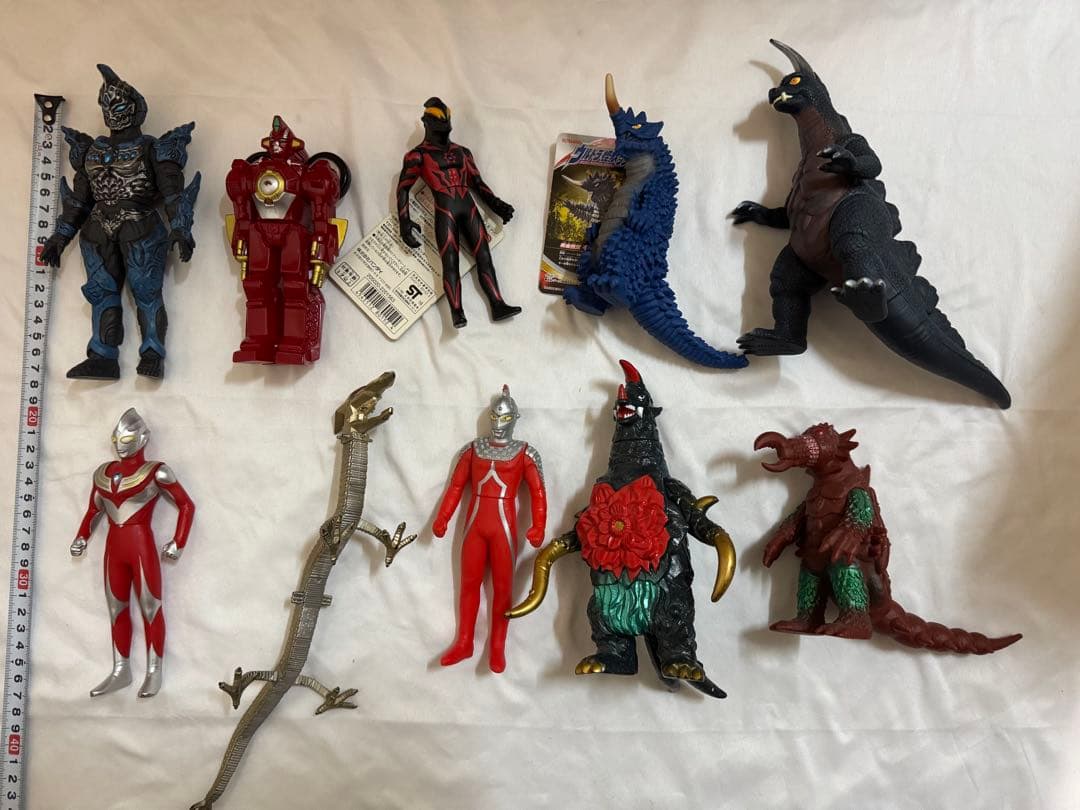 特撮ソフビ大量まとめ売り　ソフビ　フィギュア　ゴジラ　ウルトラ怪獣