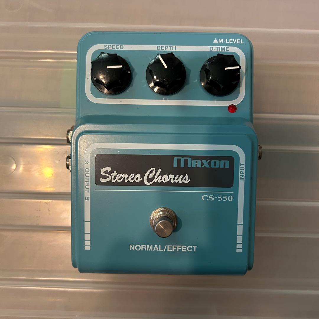 Maxon CS-550 ステレオコーラスエフェクター