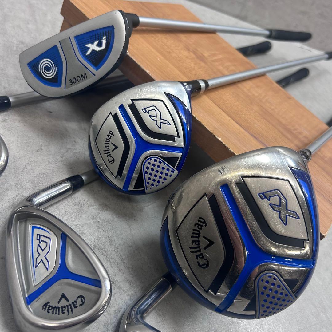 キャロウェイ　ジュニアゴルフ　クラブセット　6本　右利き　子供