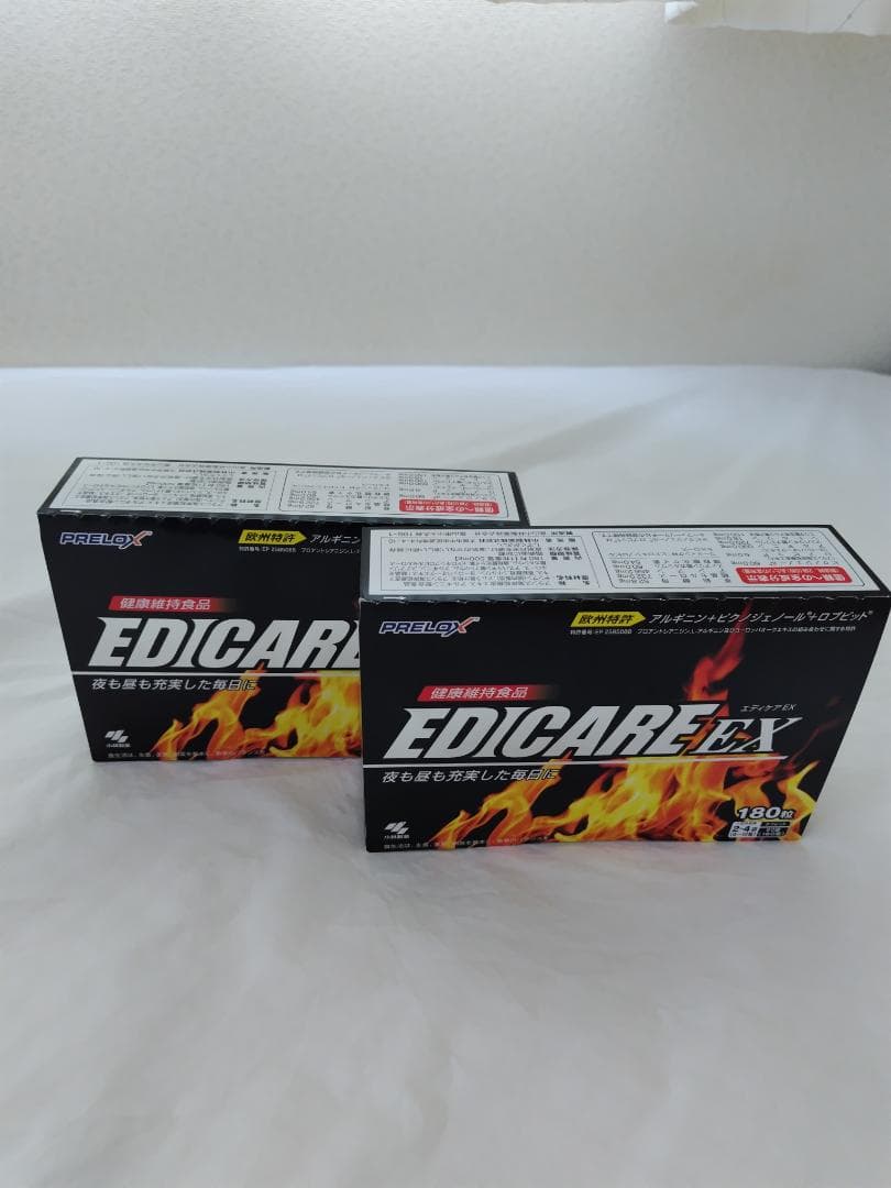 在庫処分　小林製薬エディケアEX180粒ｘ２箱