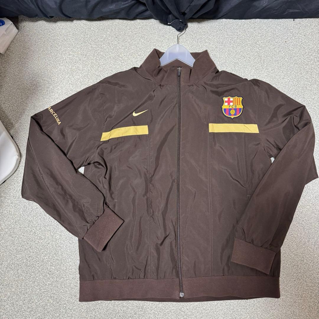 2008 / 2009 FC バルセロナ ナイキ ブラウンジャケット