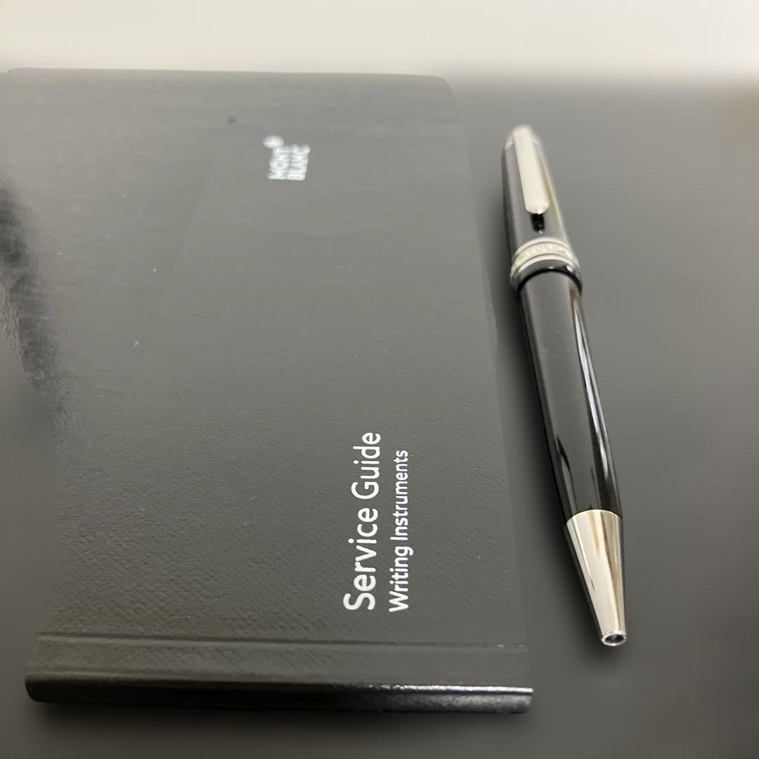 美品　モンブランボールペンマイスターシュチュックプラチナライン　ミッドサイズ