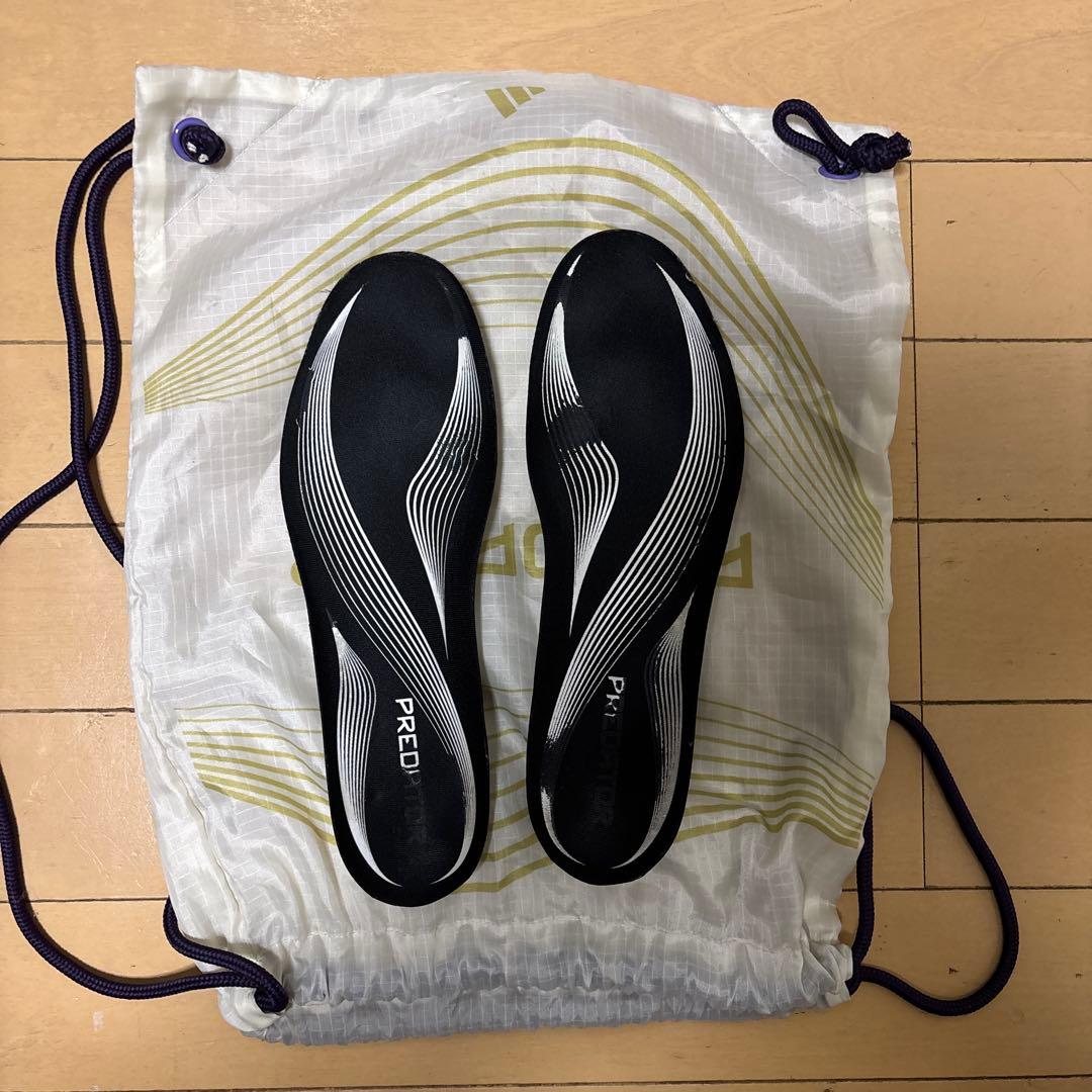 adidas Predator スパイクシューズ ホワイト/ネイビー