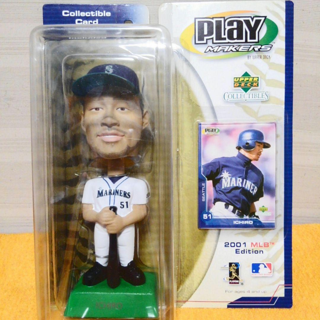 イチロー氏 直筆サイン&ボブルヘッドセット