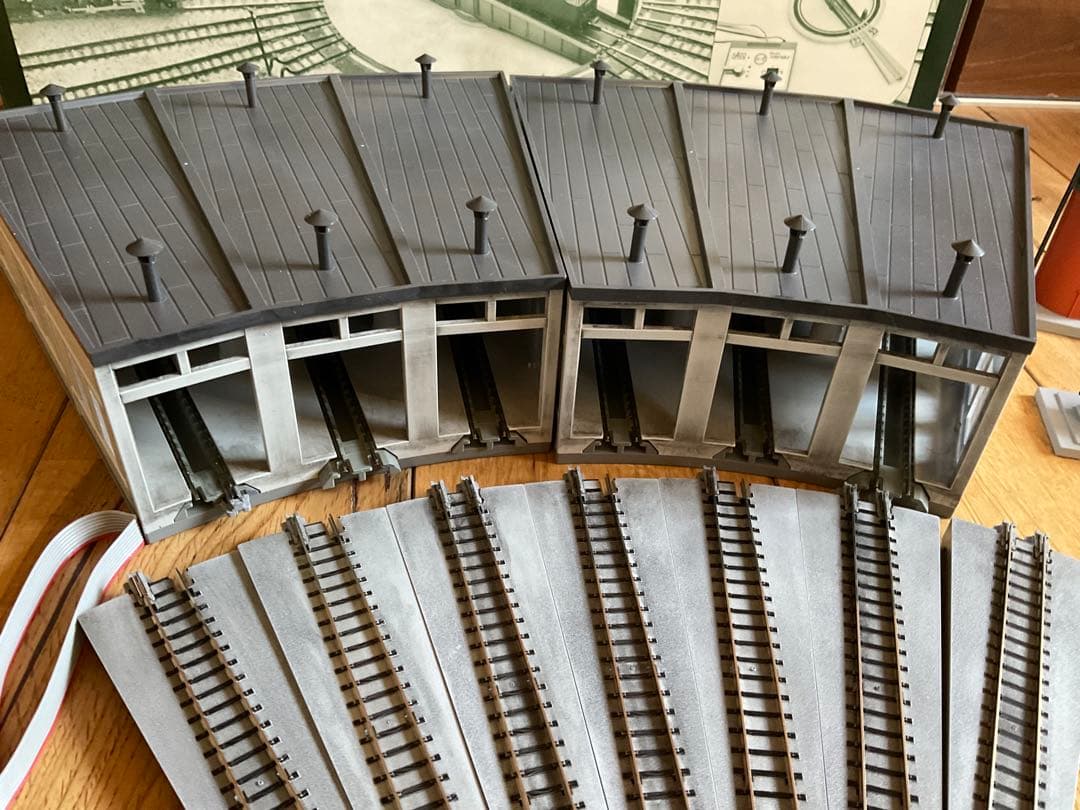 KATO 電動ターンテーブル扇形機関庫×2 フィーダーキット給炭給水キット