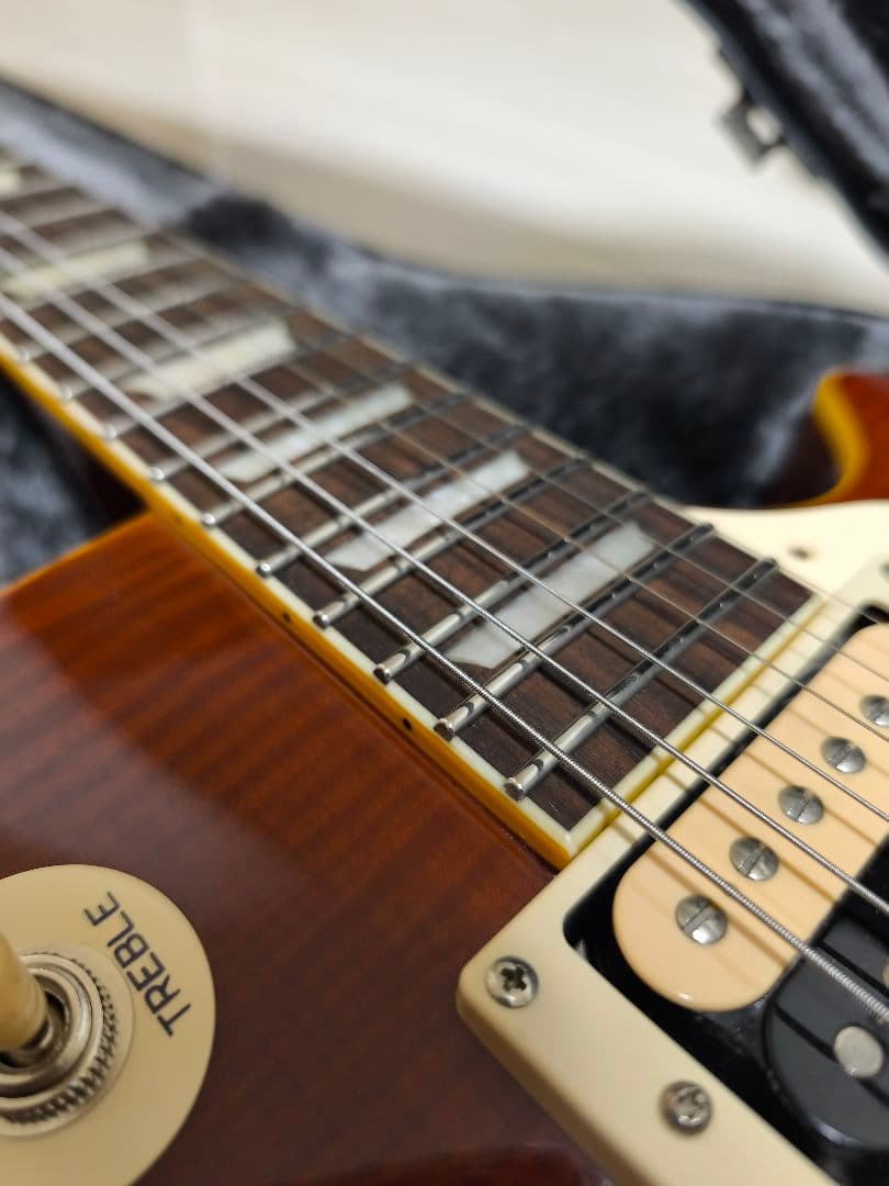 Epiphone Custom Shop レスポール ステンレスフレット